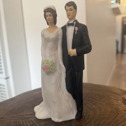 Wedding cake topper - Bride and Groom