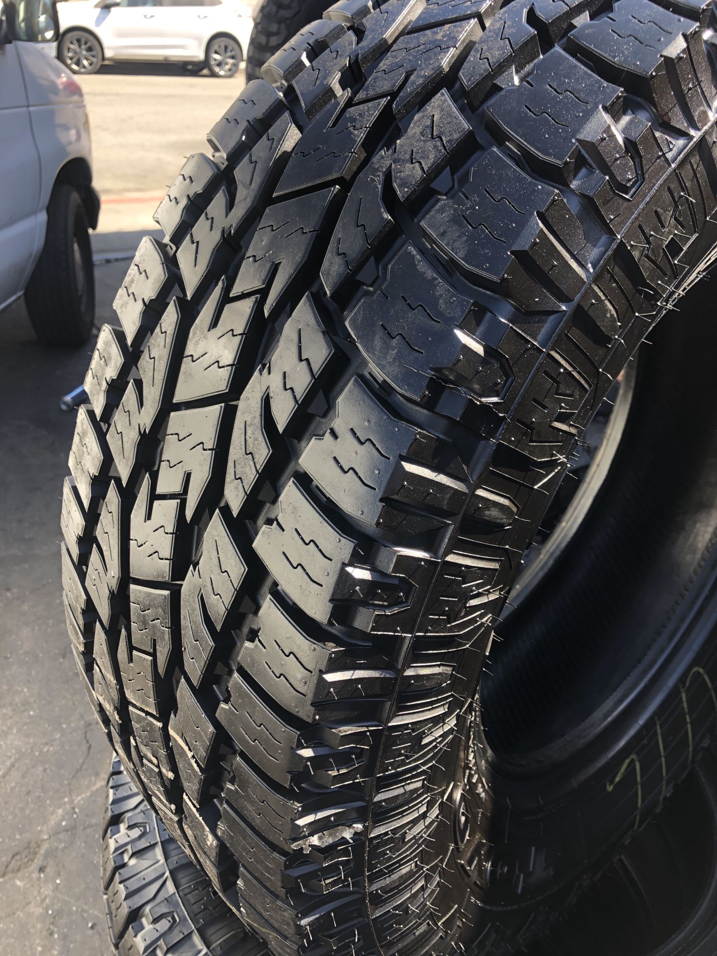 285/70R17 Toyo All Terrain Tires (4 for $400)