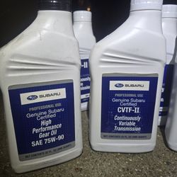 Subaru Gear Oil Sae W75-90 , CVTF-II