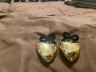 Large earrings