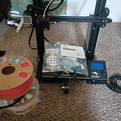 Ender 3, 3D printer with extras