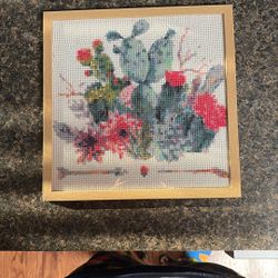 Homemade diamond art