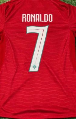 Large Ronaldo Portugal Soccer Jersey