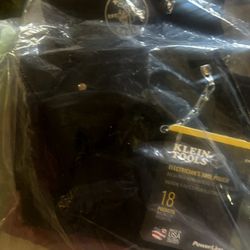 Klein Tool Bag 18 Pocket Electricians Tool Pouch