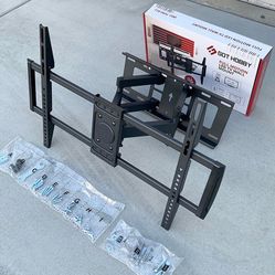$39 (New in box) Full motion 37”-75” tv wall mount swivel tilt vesa 600x400mm, max load 110 lbs