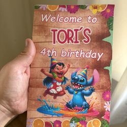 Lilo And Stitch Coloring Books And Playdoh Party Favors 