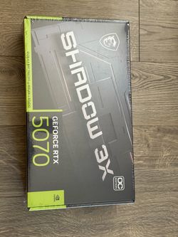 MSI Nvidia RTX 5070 OC 12G brand new