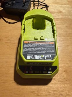 RYOBI ONE+ PCG002 18V Battery Charger w/ AC Adapter
