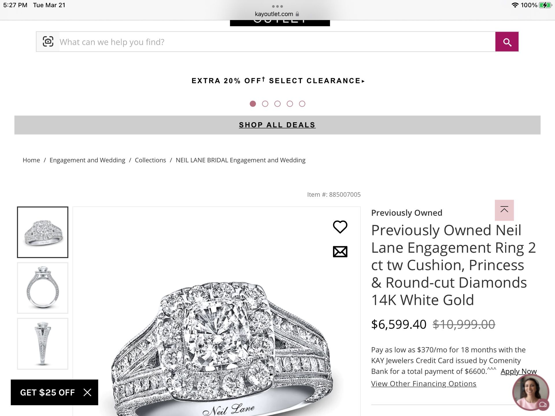 Neil Lane bridal set