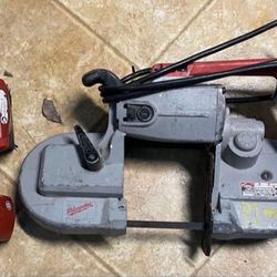 Band Saw Electric , Hilti Drill 18 Volt And Battery  18 V 