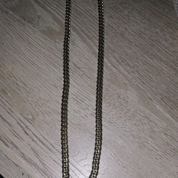 22" Gold Over Silver