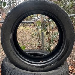 3-Uniroyal Tiger Paw Touring Tires Size: 225/50R17 Tread depth: Approx. 9/32″ remaining All-season touring — plenty of life left  Asking: $100 OBO Loc
