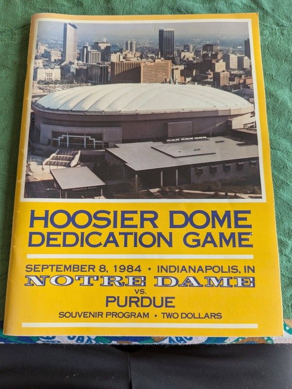Notre Dame Versus Purdue 1984