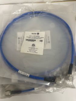 13 new Trilogy Communications 1/4" 50-ohm coaxial jumper cable