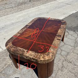 Wood Coffee Table 