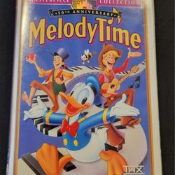 🎶✨ Disney’s Melody Time – 50th Anniversary VHS (1998) ✨🎶