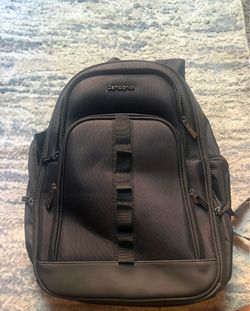 Jet Black Samonite Back Pack