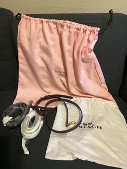 Coach & Kate Spade Dust Bags with Bag Straps