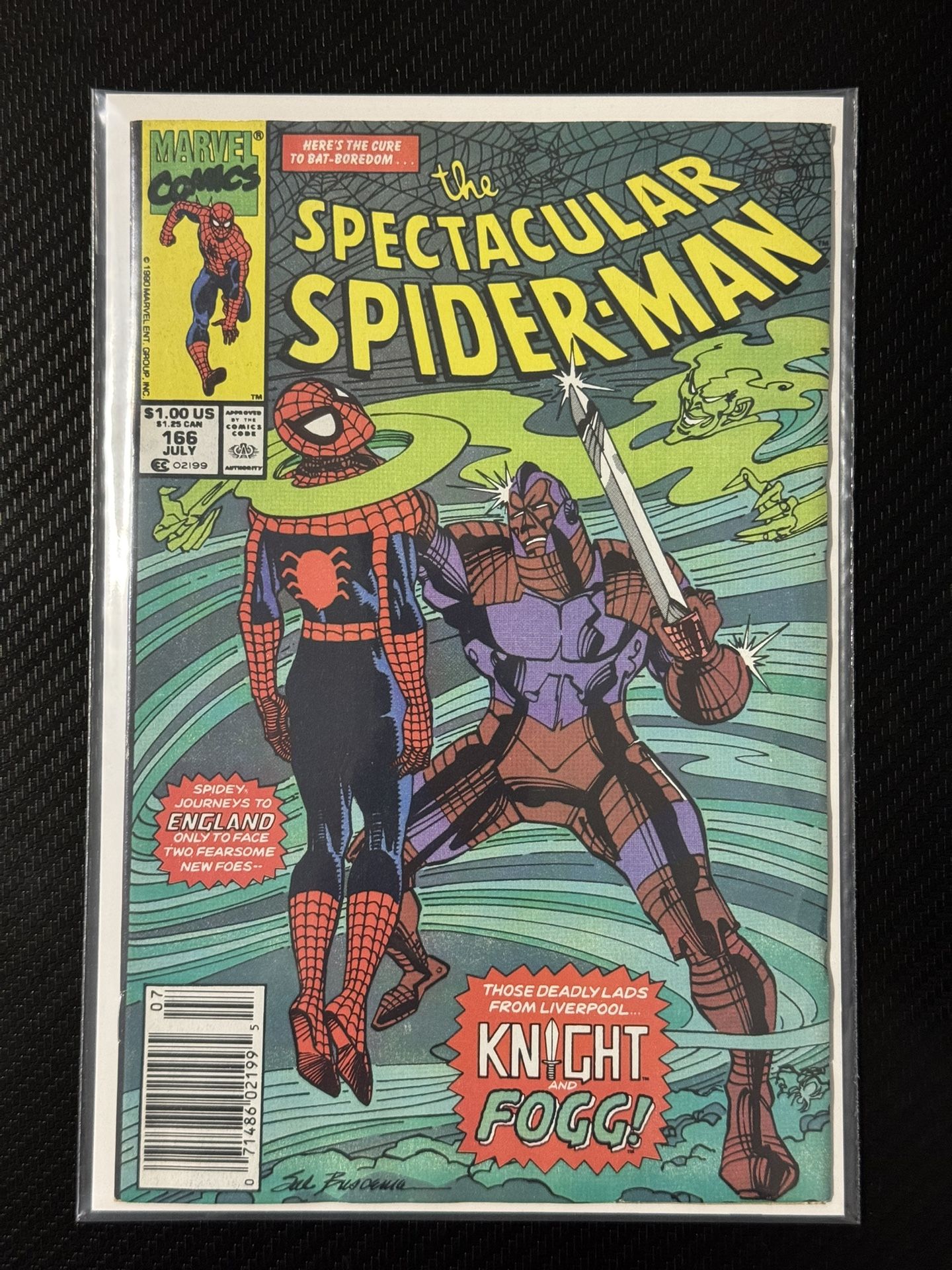 The Spectacular Spider-Man #166 (Marvel Comics July 1990)