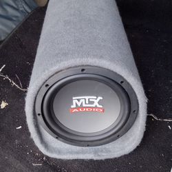 **8" MTX Audio Subwoofer – Like New**