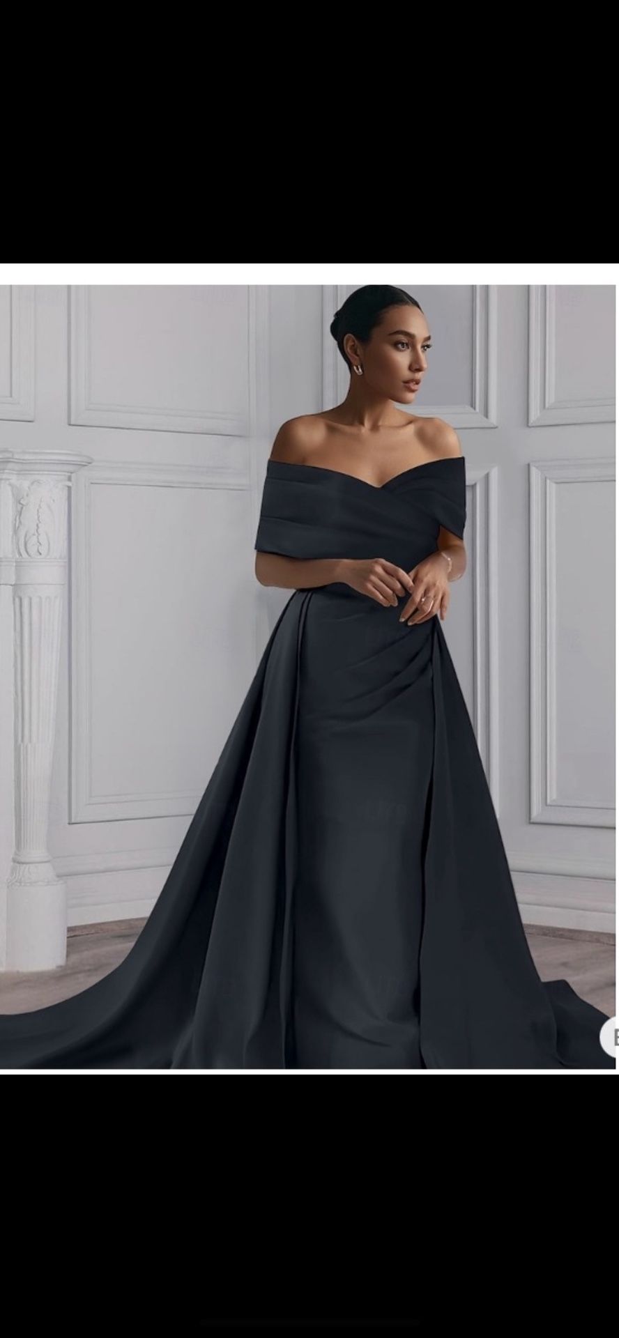Black Evening Dress New