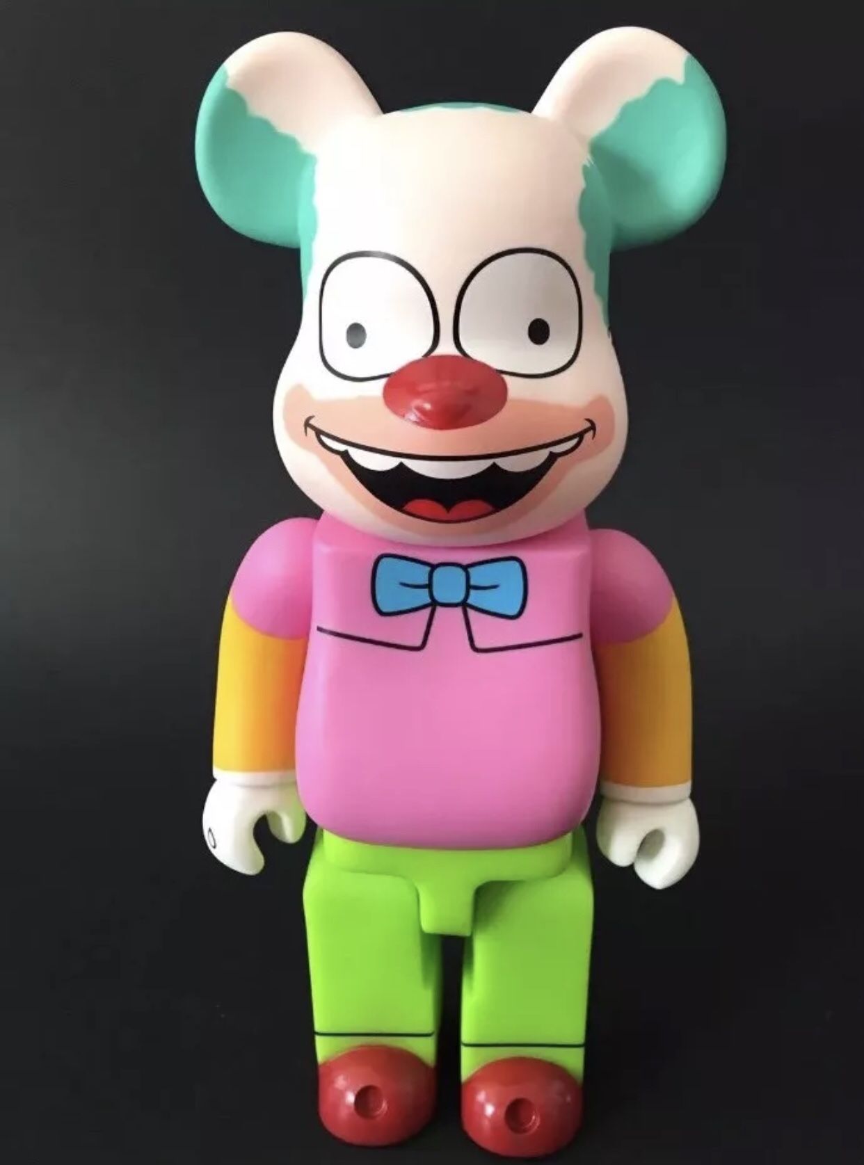Bearbrick medicom toy be@rbrick Krusty the simpsons 20th Fox clown Figure