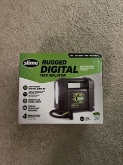 Tire Inflator With Light