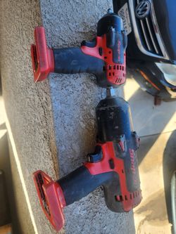 Snap on impact 1/2 and 3/4 $480 both
