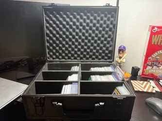 Trading Card Storage Case with Cards