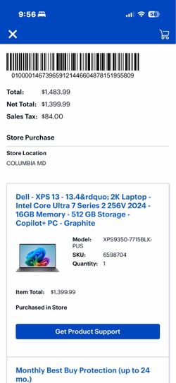 Dell XSP 13”