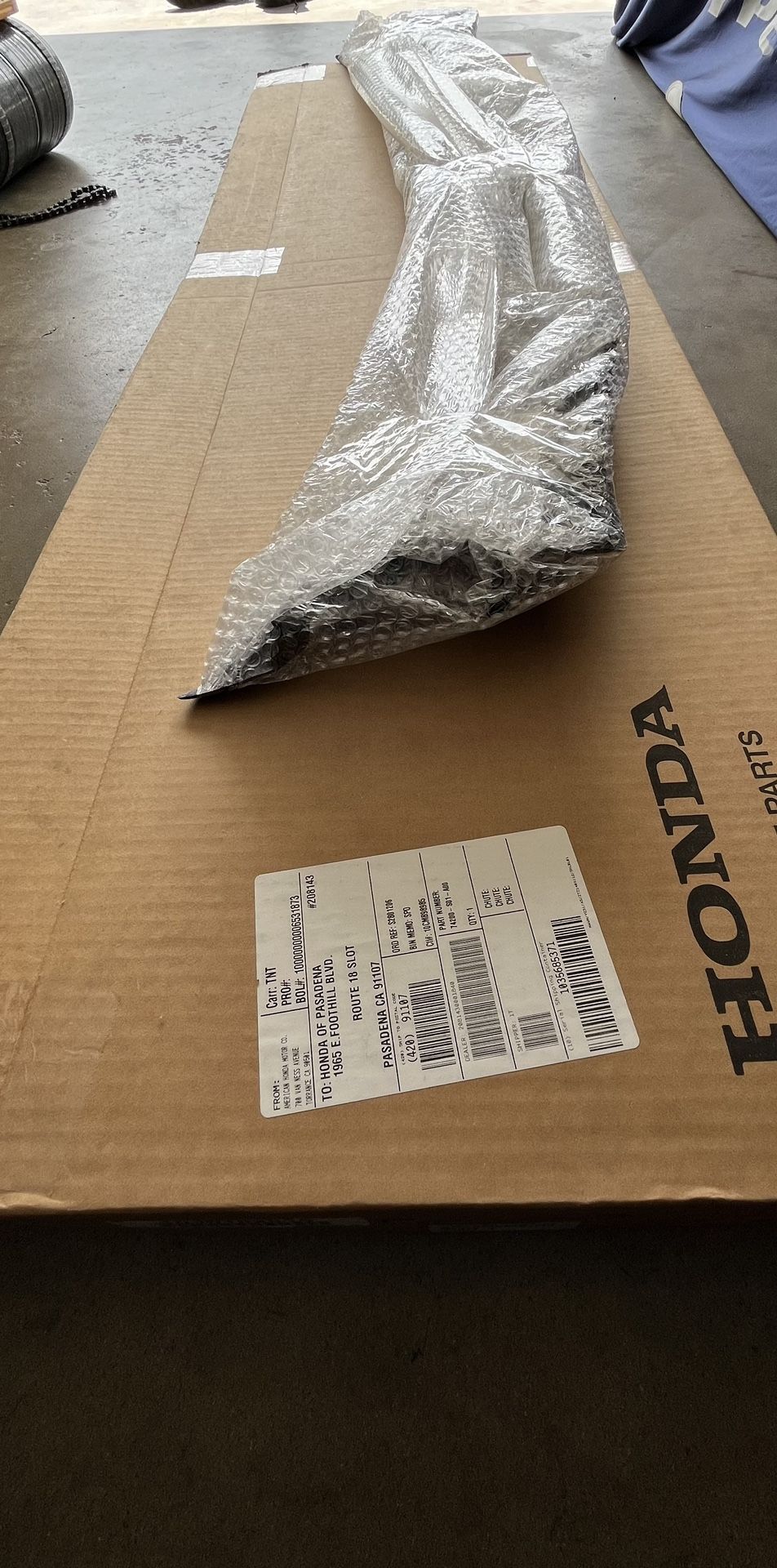 Oem Honda Wiper Cowl Assembly 96-00 Civic Em1 Si Ek