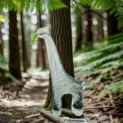 Kosta Boda Zoo Series Crystal Giraffe Figurine