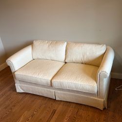 Cream Upholstered Sofa – Great Condition