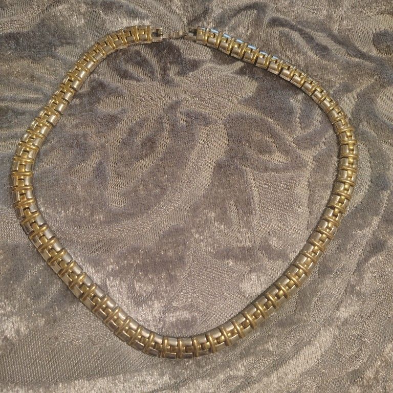 Stainless Steel Necklace Gold Long 18