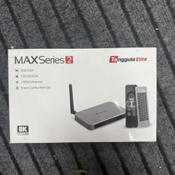 Tanggula Elite Max Series 2 8K 128GB Streaming Box with Remote