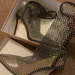 Brand New Black Bootie Size 8 