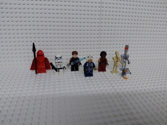 Lot #6 Lego Star Wars Minifigures