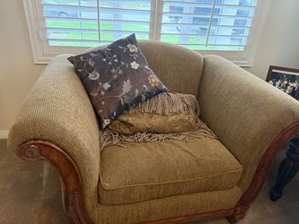 Very Clean & Nice Couch & Chair For Sale