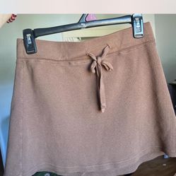 Brandy Melville Brown Mini Skirt 