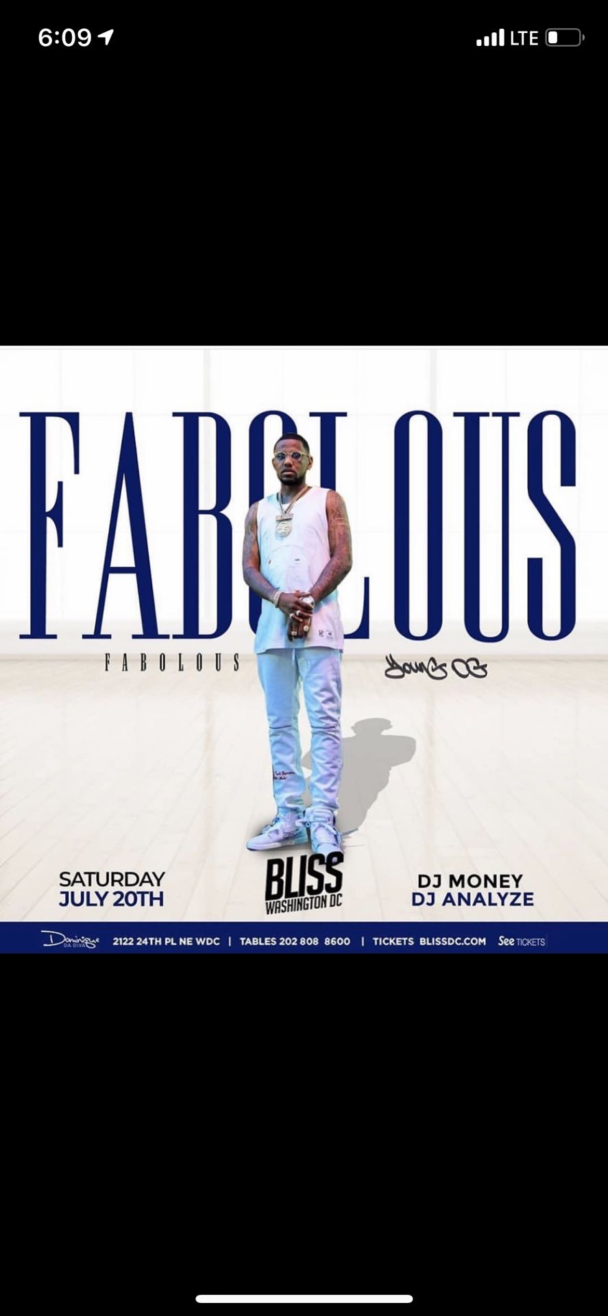 Fabolous Live @ Bliss