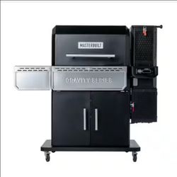 MASTERBUILT Gravity Series 1150 Charcoal Grill Plus Smoker in Black 1150 sq. in.