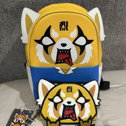 Sanrio         Backpack/wallet.     Aggretsuko