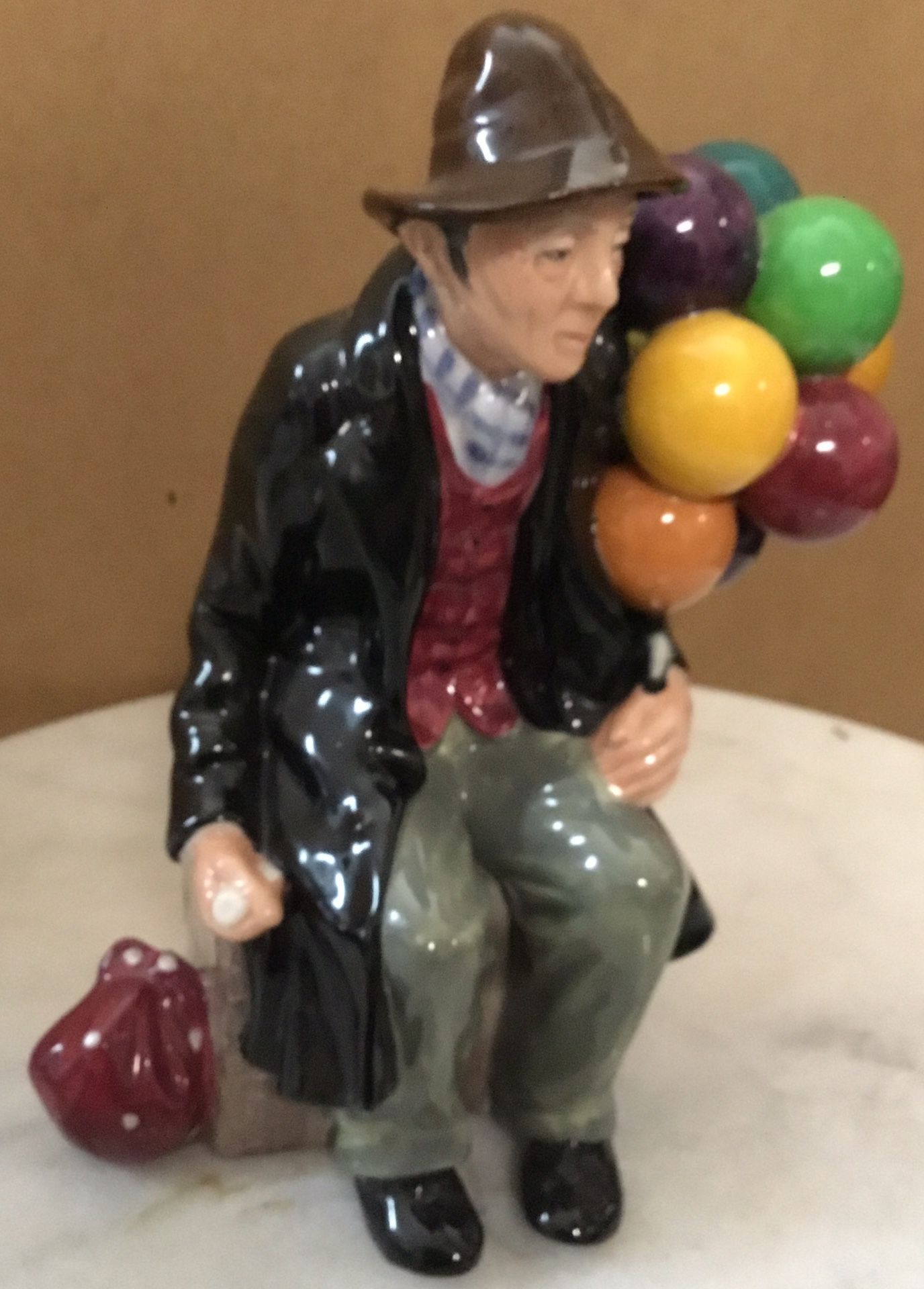 Collectible 1954 Royal Doulton (Balloon Man) Figurine.