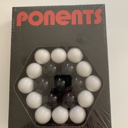 Vintage UNIQUE PONENTS BOARD GAME #164 by Reiss Games from 1974 (UNOPENED)