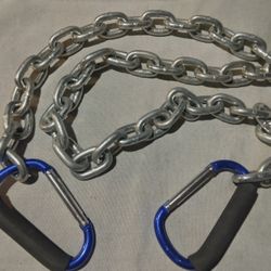 Chain With Handles Weightlifting Equipment
