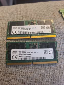 Laptop ram for trade or sale