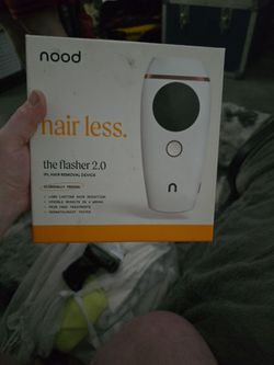 Nood hairless. The flasher 2.0 (IPL HAIR REMOVAL DEVICE)