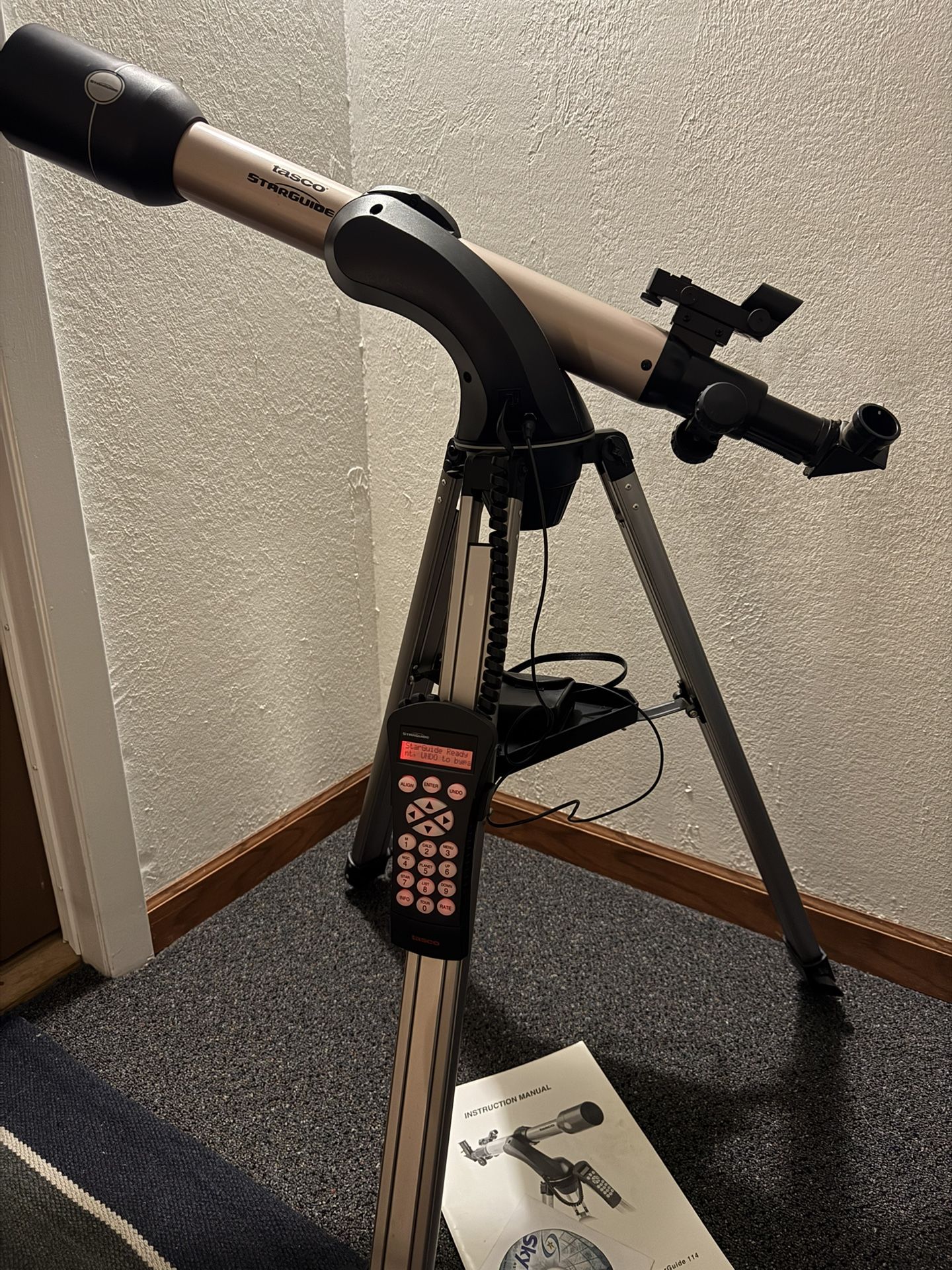 Tasco StarGuide Telescope With Controller - Don't Miss The Comets! 