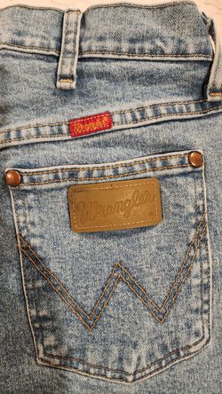 Wrangler Jeans - women's size 13 x 32.  Worn and washed one time.