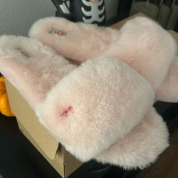 Ugg Slides Pink Woman 9 